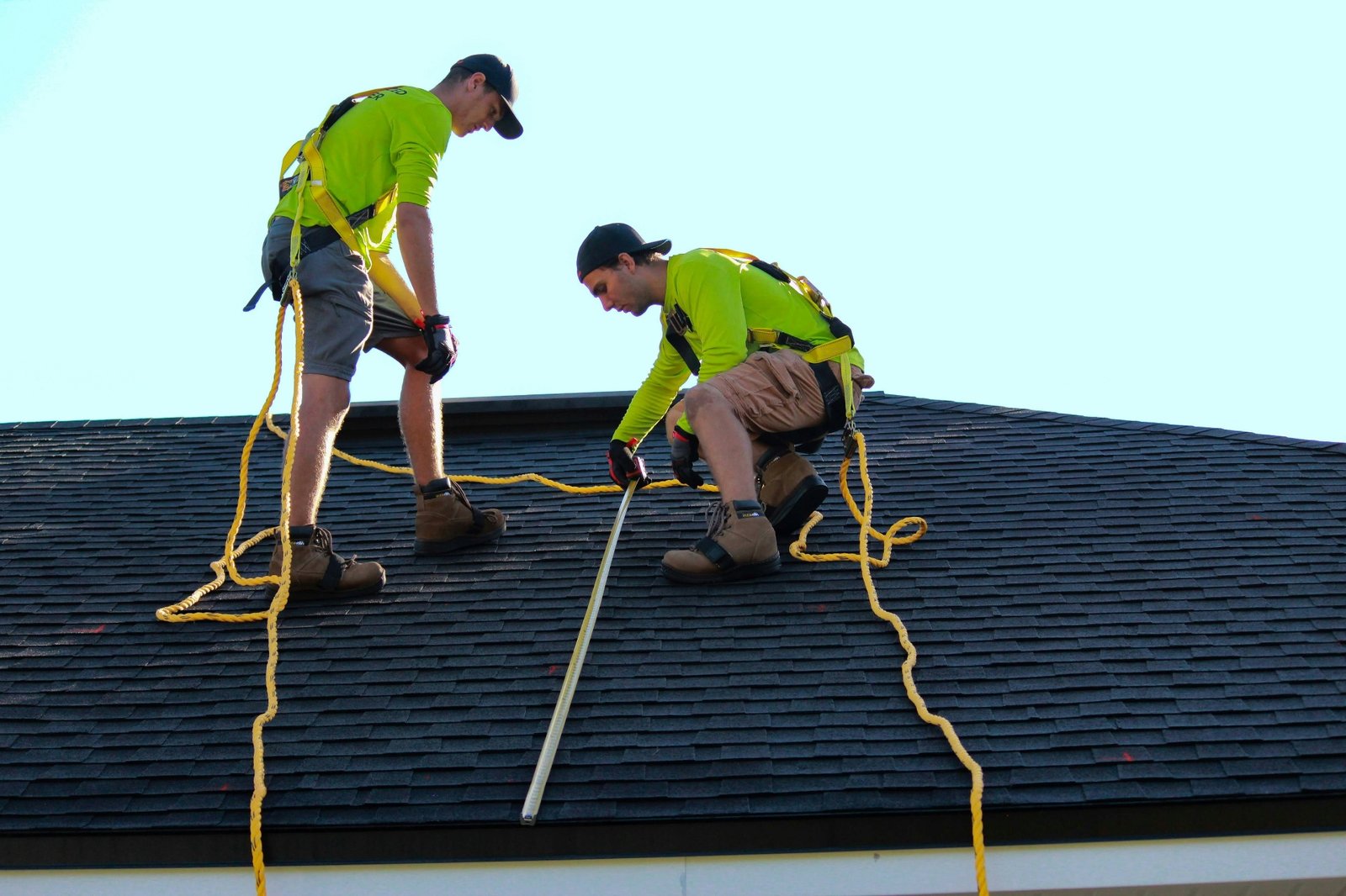 True Home Roofing crew at work